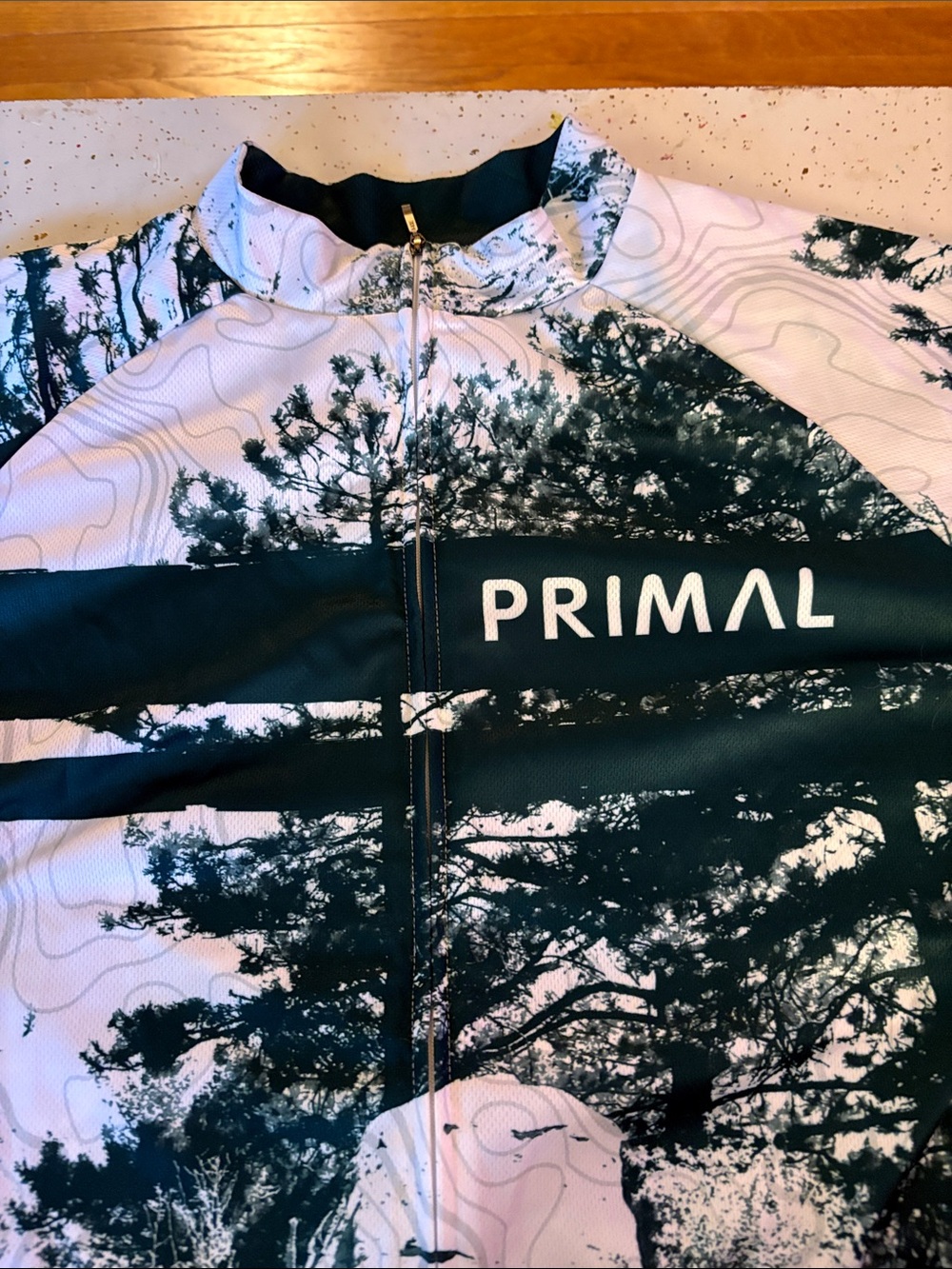 Primal Men’s Black & White Cycling Jacket